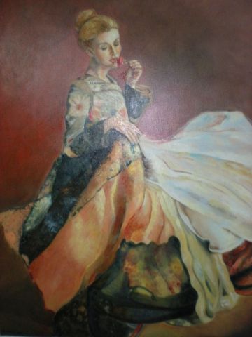 Jeune fille à la rose